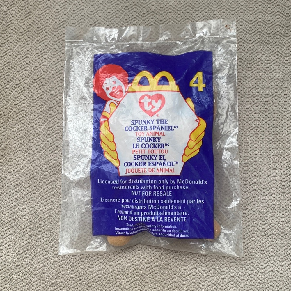 McDonalds Ty Beanie Baby series 4